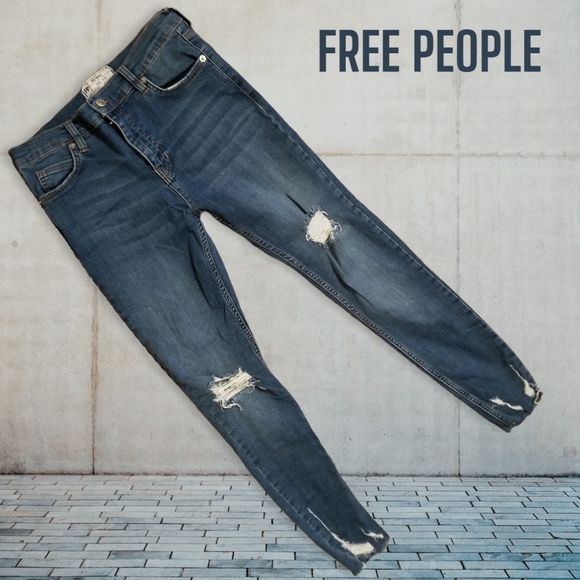 Free People Skinny Jean - Picture 1 of 5